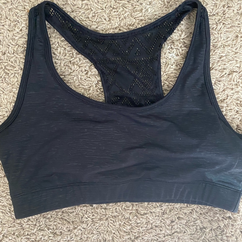 Black large Zyia bomber bra